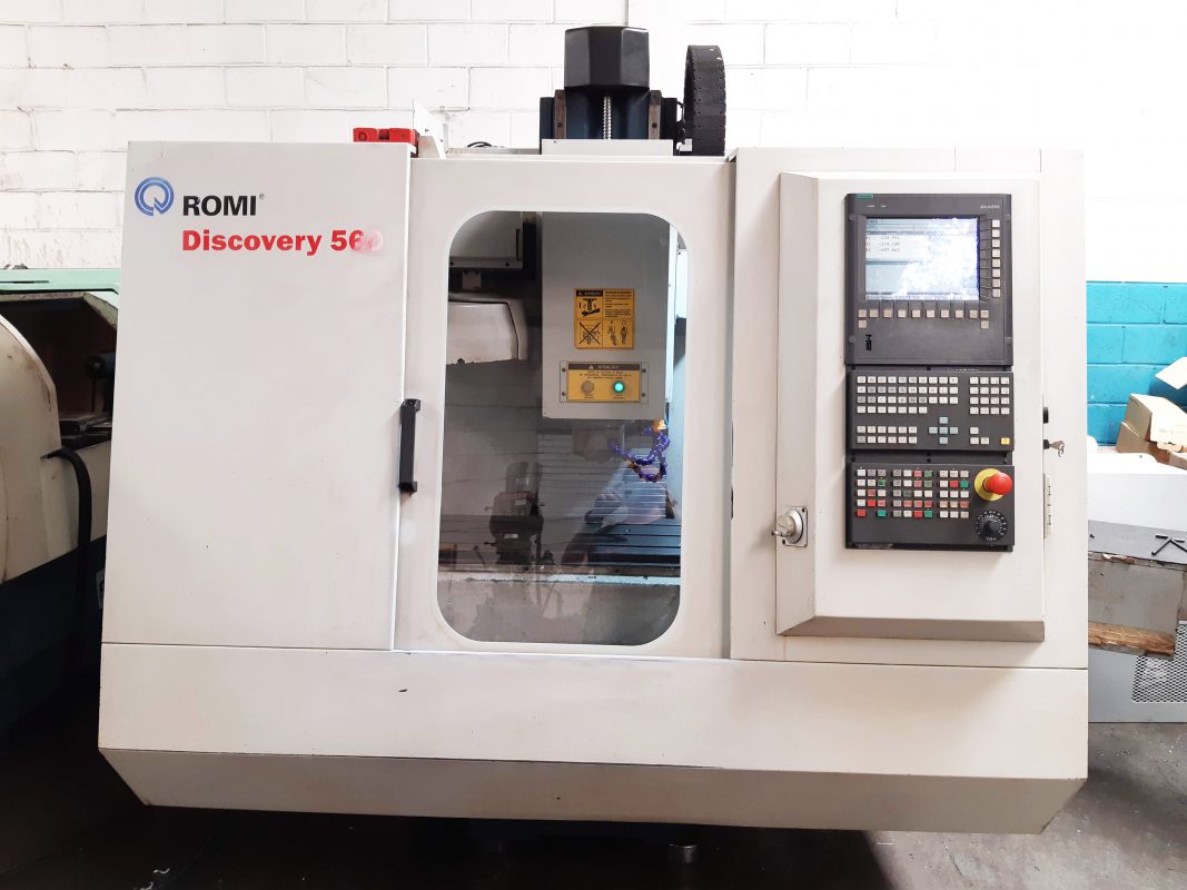 Centro de Usinagem Romi Discovery 560 – Megafer Máquinas