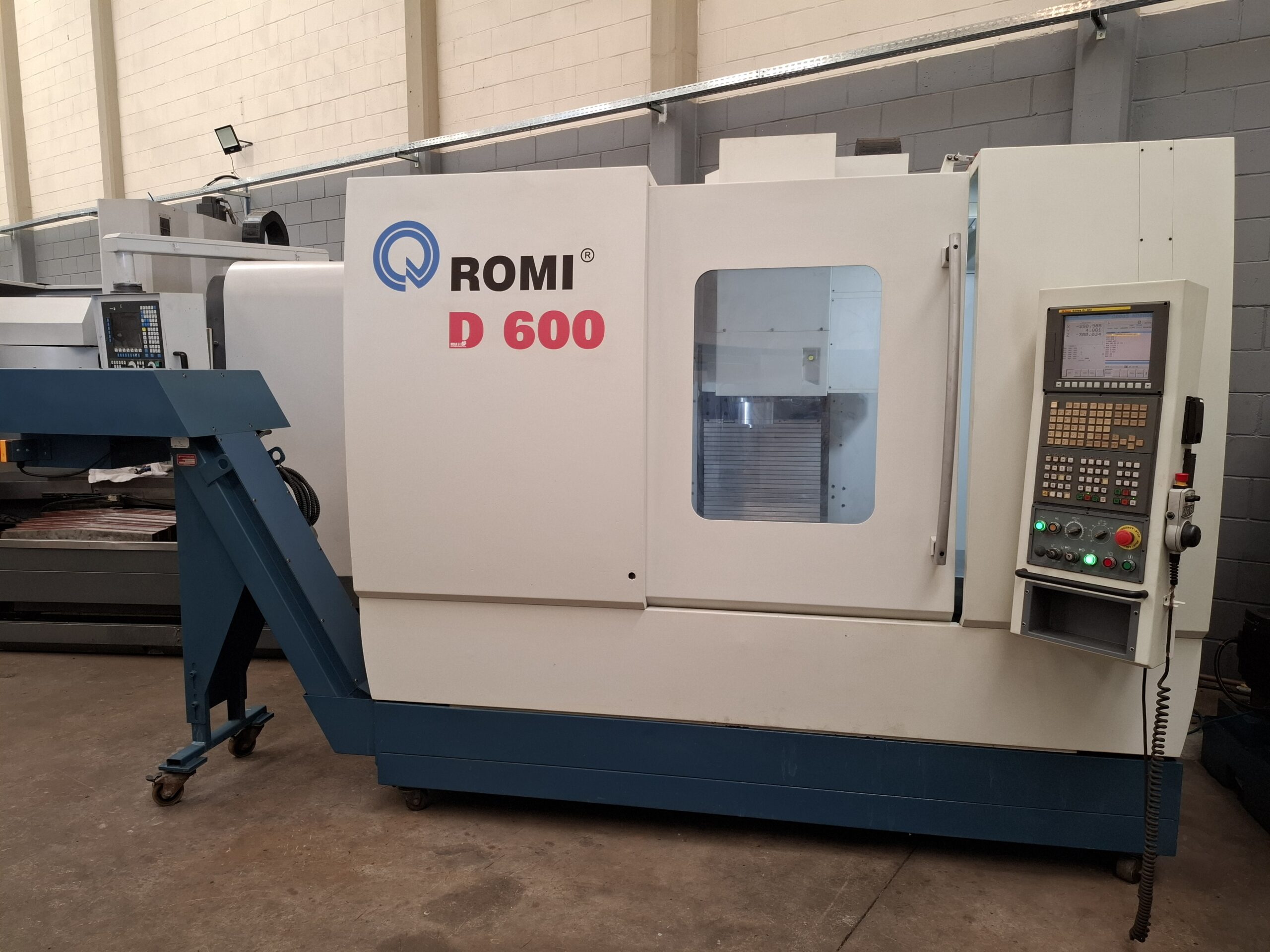 Centro de Usinagem marca Romi modelo D600 Centro de Usinagem marca Romi modelo D600