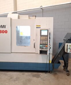 Centro de Usinagem Romi D-800 ano 2008 Comando Fanuc e Refrigeração interna