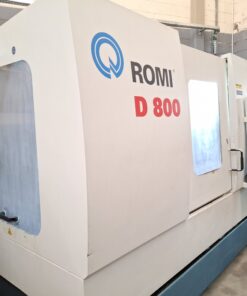 Centro de Usinagem Romi D-800 ano 2008 Comando Fanuc e Refrigeração interna