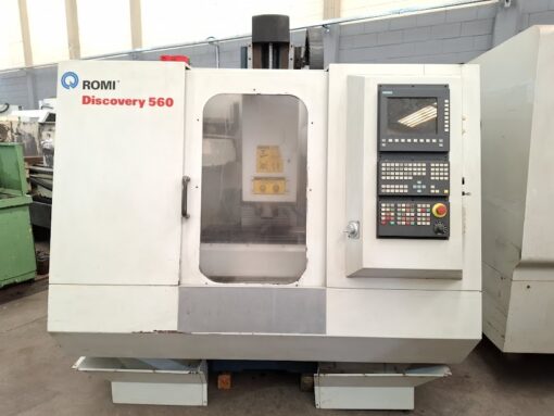 Centro de Usinagem Romi Discovery 560 - 2002 - Siemens