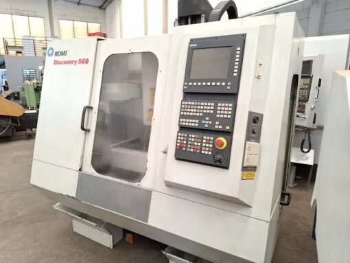 Centro de Usinagem Romi Discovery 560 - 2002 - Siemens
