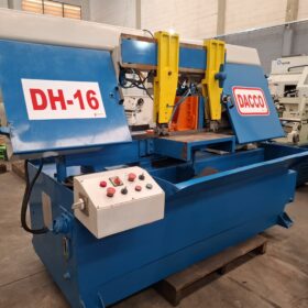 Serra de fita simi-automatica marca Dacco modelo DH-16 com capacidade Ø400mm