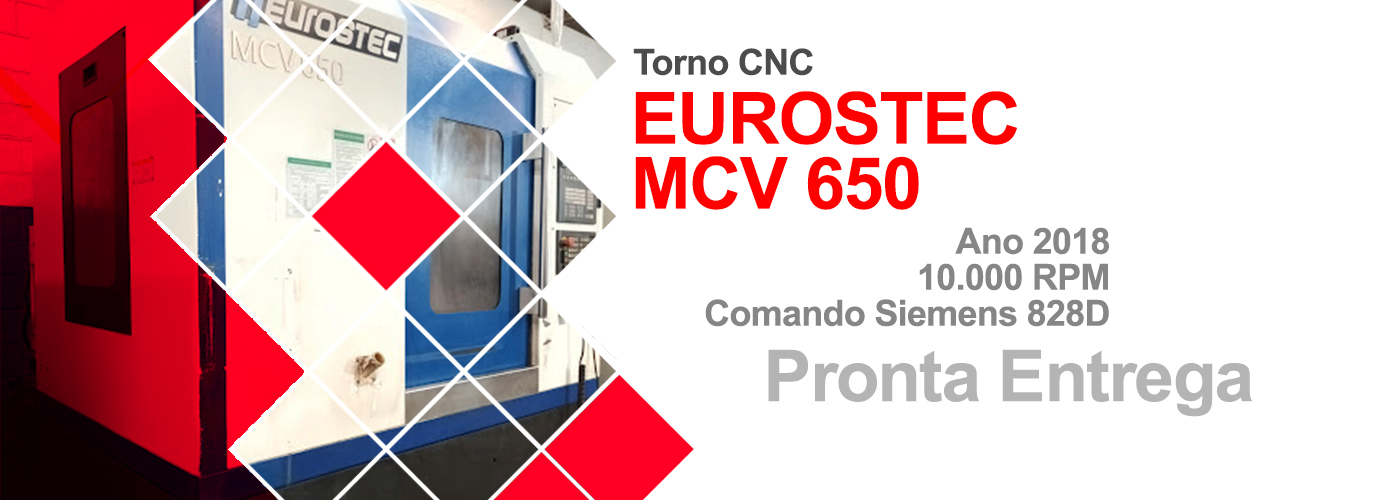 Centro Usinagem Eurostec MCV 650