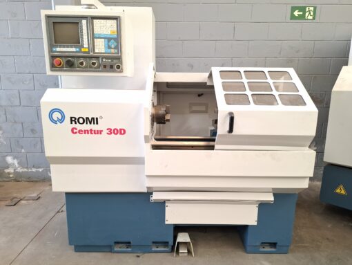 Torno CNC Romi Centur 30D 500mm Reformado