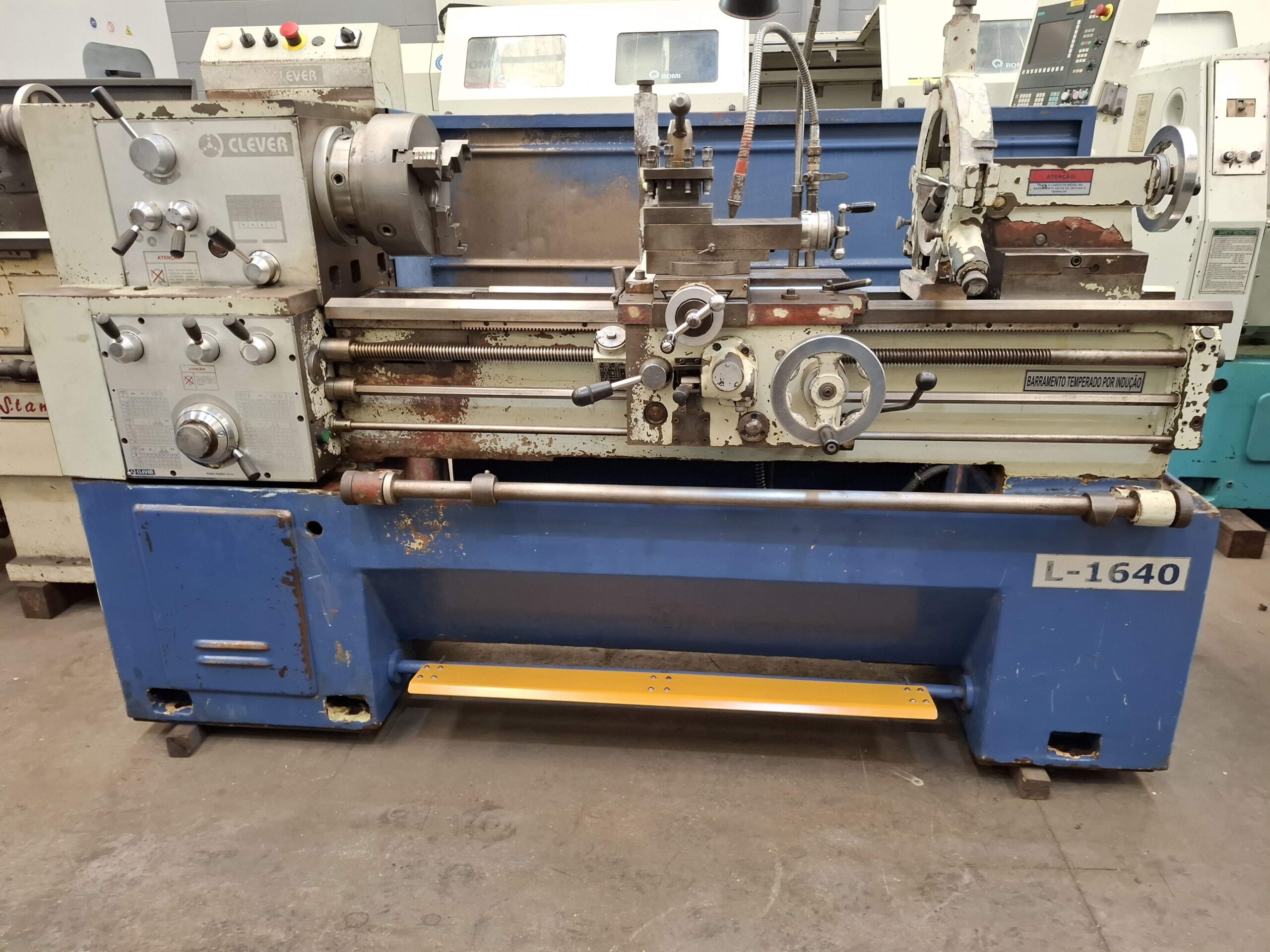 Torno Mecânico marca Clever modelo L1640 Torno Mecânico marca Clever modelo L1640