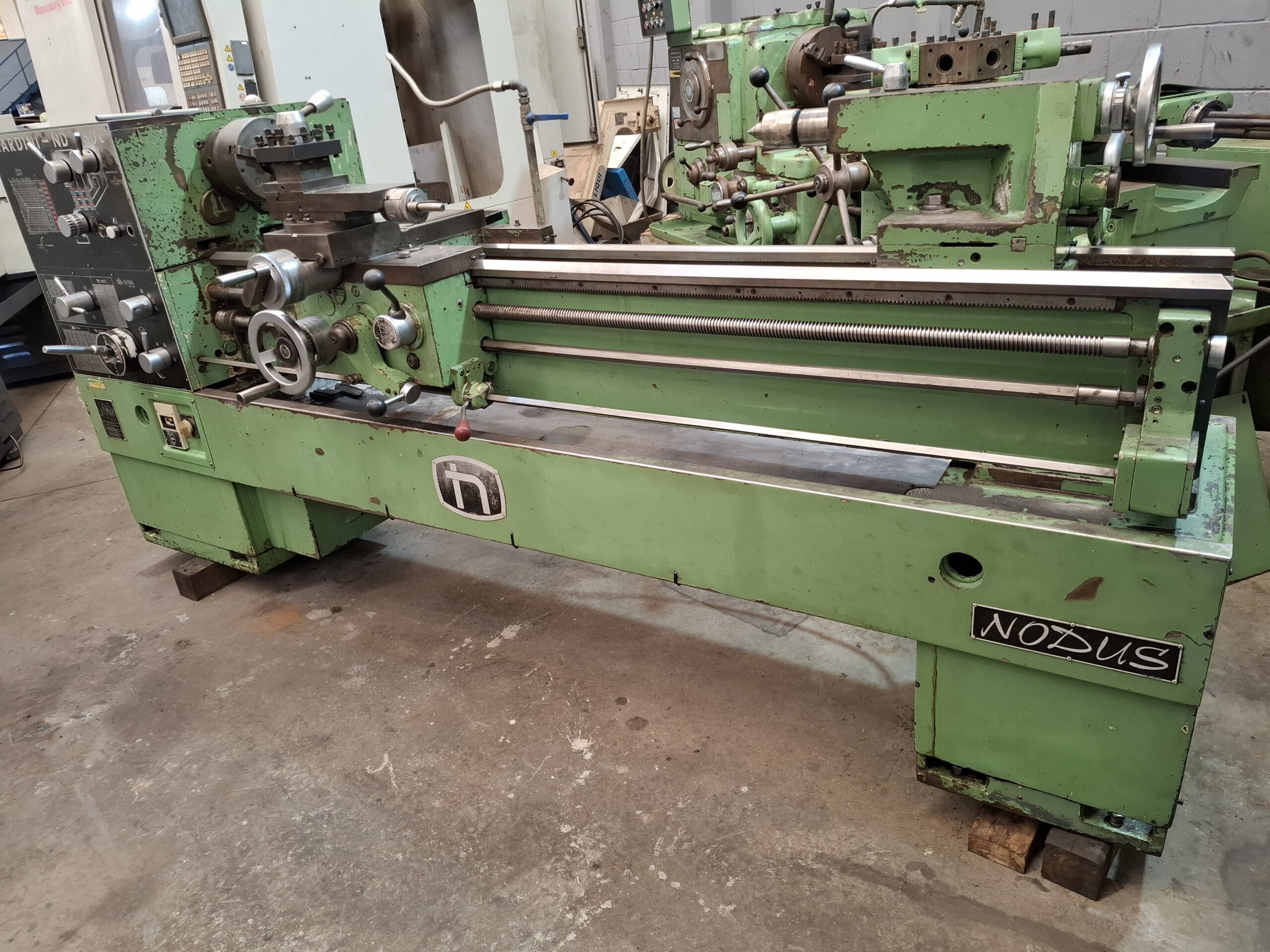 Torno Mecânico marca Nardini modelo ND-1760 Torno Mecânico marca Nardini modelo ND-1760